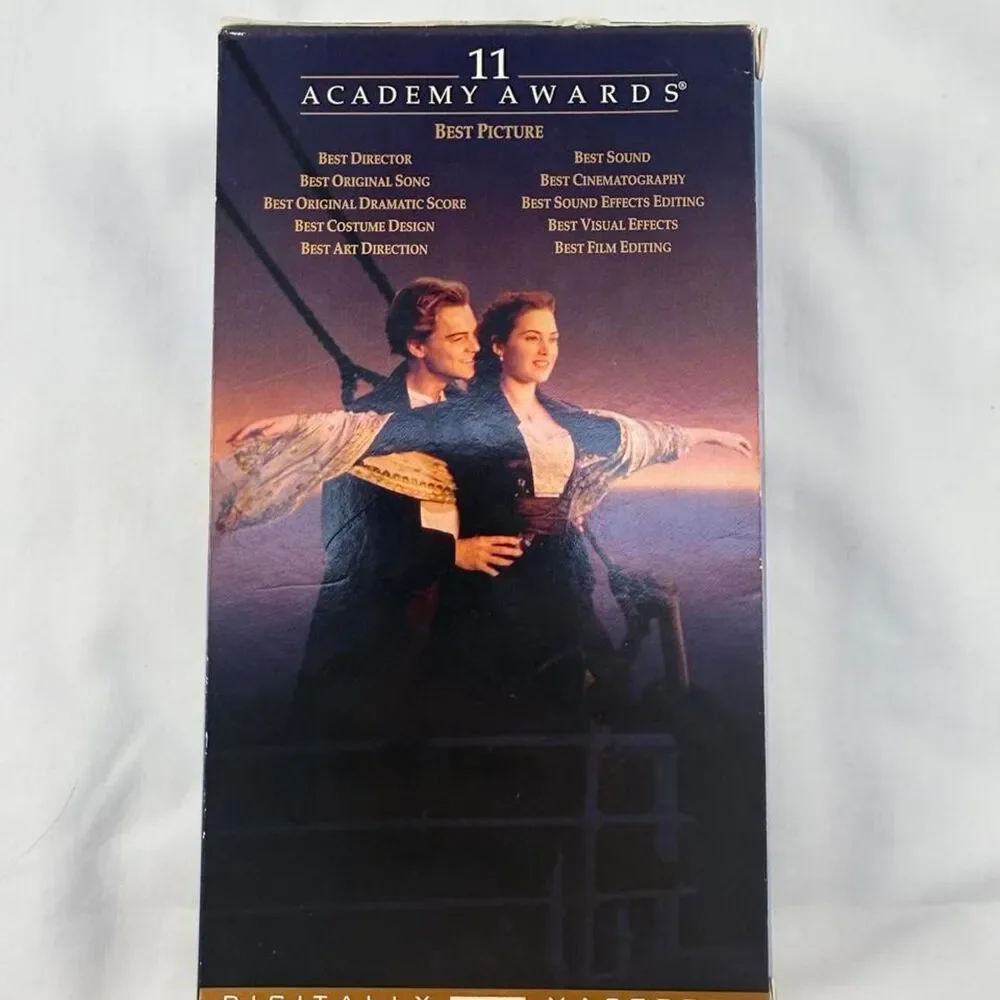 Titanic VHS 2 tape set Used